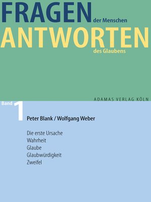 cover image of Fragen der Menschen, Antworten des Glaubens